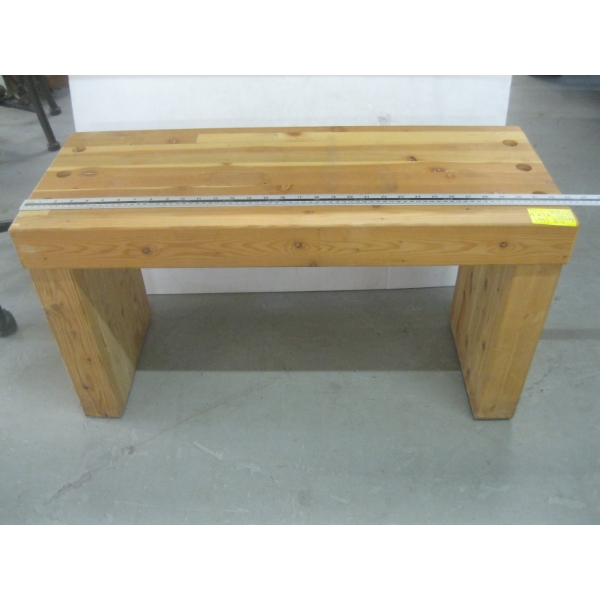 WOOD BENCH