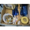 Image 5 : MISC. VINTAGE BOTTLES, ASST. CONTAINERS, CANDLE, ETC.
