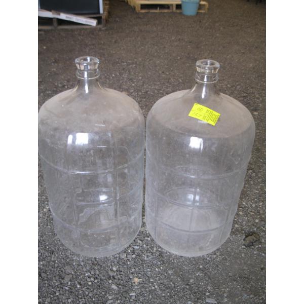 2 GLASS WINE CARBOYS