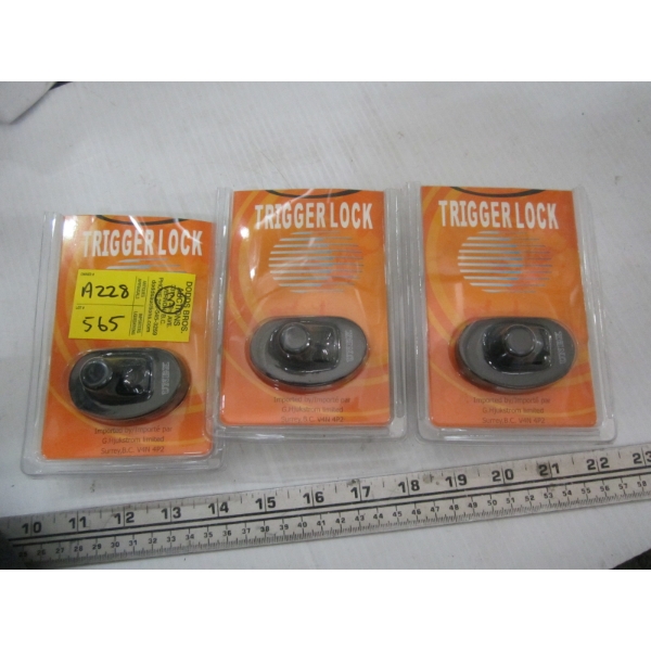 3 NEW TRIGGER LOCKS