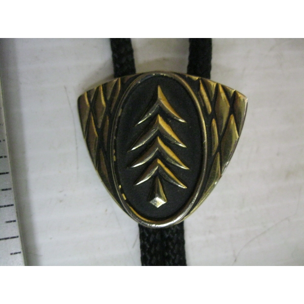 GOLD COLORED NAVAJO BOLO TIE