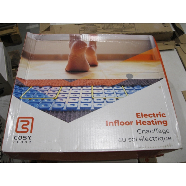 NEW COZY ELECTRIC  INFLOOR HEATING CABLES