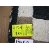 Image 3 : NAVAJO SADDLE BLANKET - HANDSPUN WOOL, 1950s