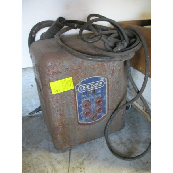 VINTAGE CRAFTSMAN 60AMP WELDER