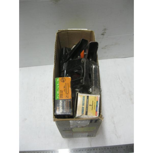 ASST. HAND STAPLERS & STAPLES