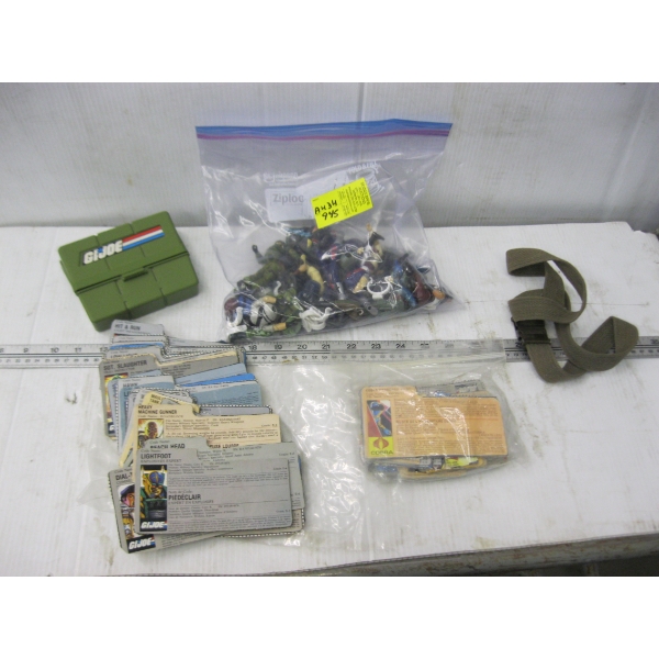 GI JOE COLLECTOR CARDS & FIGURINES