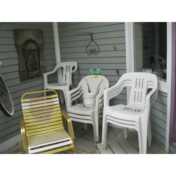 ASST. PATIO FURNITURE - CHAIRS, TABLE, ETC.