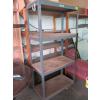 Image 1 : GREY METAL 4 SHELF UNIT