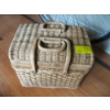 Image 1 : WICKER SEWING BASKET