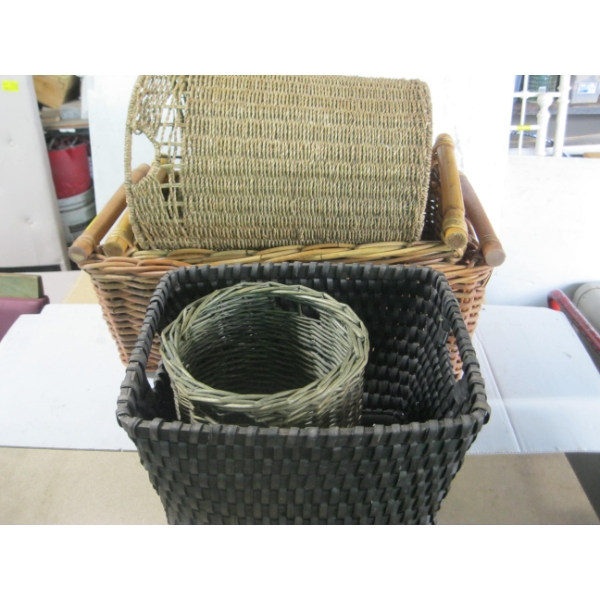 WICKER BASKETS
