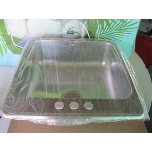 NEW STAINLESS STEEL SINK