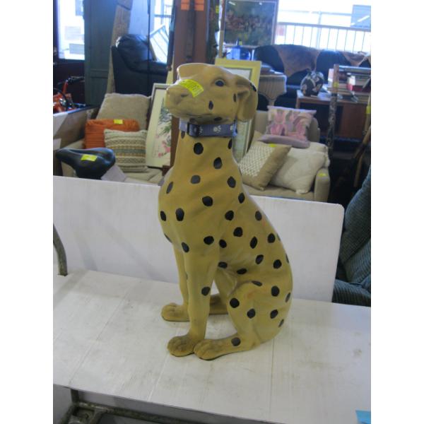 CERAMIC DOG FIGURINE