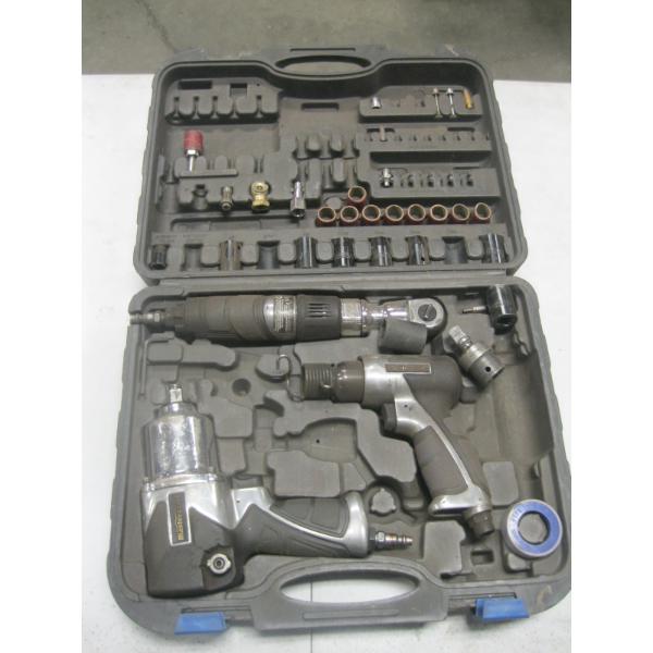 CASED MASTERCRAFT AIR TOOL SET