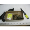 Image 1 : MISC. PLASTIC PISTOL, KNIFE, SLINGSHOT (NEEDS NEW RUBBERS), ETC.