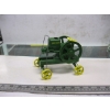 Image 1 : JOHN DEERE STATIONARY DIECAST ENGINE ON WHEELS