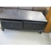 Image 3 : BLACK COFFEE TABLE W/DRAWERS