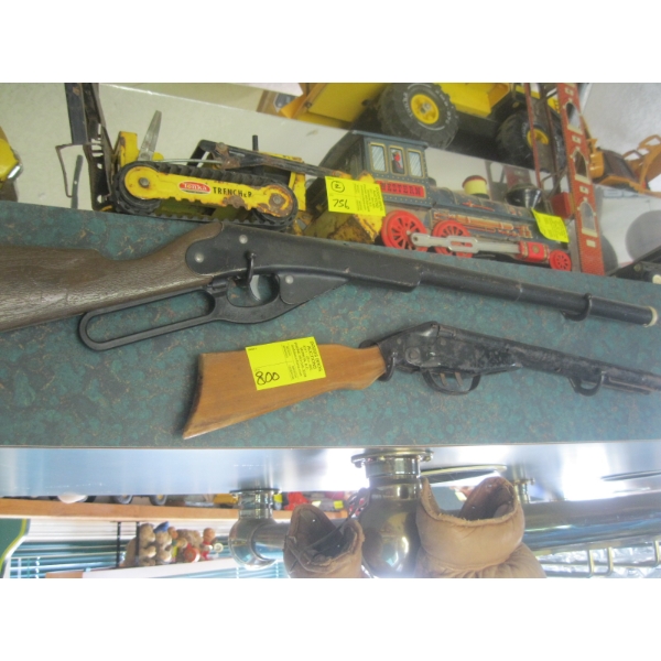 2 RIFLES & SET OF PISTOLS W/HOLSTERS