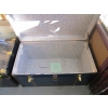 Image 3 : METAL BOUND STEAMER TRUNK