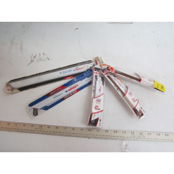 BUNDLE OF SAWZALL BLADES