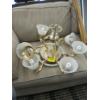 Image 2 : GOLD HANGING LIGHT FIXTURE