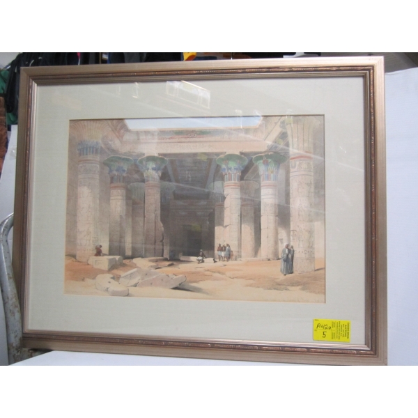 FRAMED PRINT BY DAVID ROBERTS