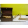 Image 2 : WOODEN EASEL & WOODEN SM. CHEST W/EASEL PARTS