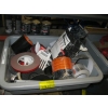 Image 1 : BIN OF MISC. WIRE, TAPE, VELCRO, ETC.