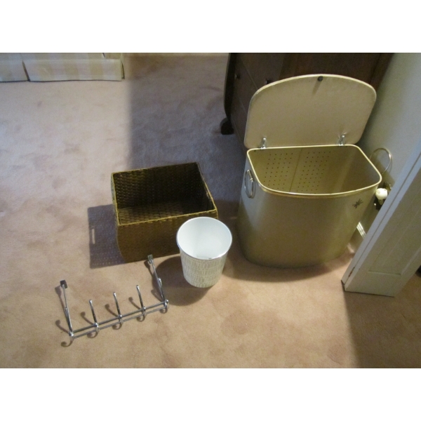 MISC. HOOKS, GARBAGE CAN, HAMPER, ETC.