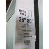 Image 2 : 36" x 80" RIGHT HAND EXTERIOR DOOR W/6" FRAME