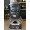 Image 2 : MCCLARY FAMOUS OAK CAST IRON STOVE - MISSING BASE