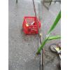 Image 1 : 2 SCAFFOLD SCISSOR BARS (DIFFERENT LENGTHS) & RED CRATE OF EXTENDER PIECES