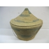 Image 3 : LG. WOVEN BASKET W/LID