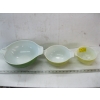 Image 1 : 3 PIECE PYREX MIXING BOWL SET