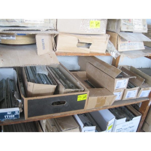 9 BOXES OF SLIDING DRAWER RUNNERS