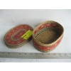 Image 2 : HANDWOVEN SEAGRASS BASKET W/PATTERN