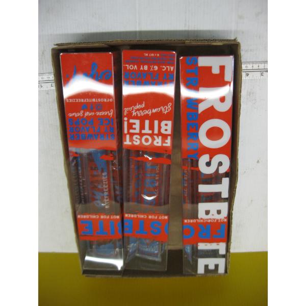 3 BOXES OF FROSTBITE STRAWBERRY WINE FREEZIES