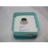 Image 1 : 14KT SAPPHIRE RING, SZ 8 1/4