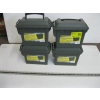 Image 1 : 4 MINI PLASTIC AMMO BOXES