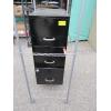 Image 2 : 3 DRAWER FILING CABINET & A HANGING CLOTHES RACK
