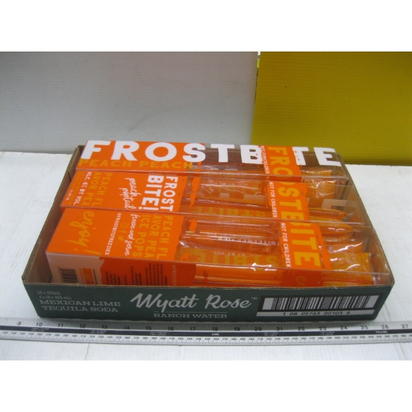 3 FROSTBITE PEACH WINE FREEZIES