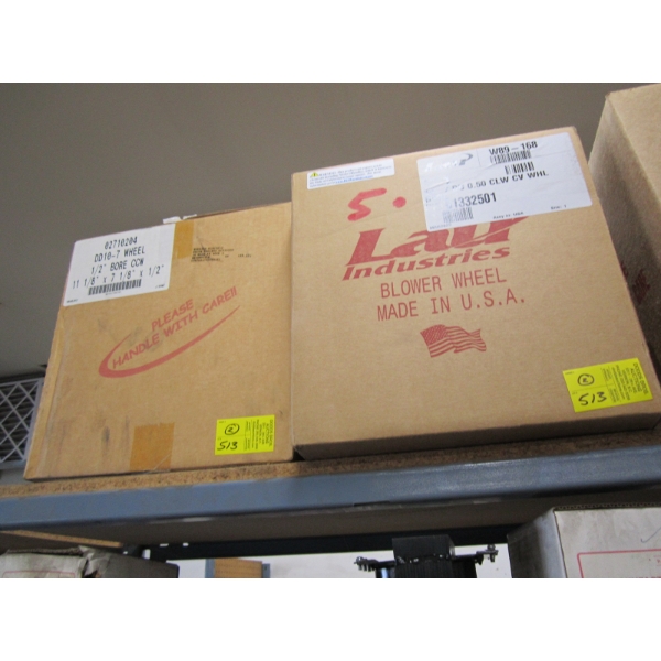 2 LAU BLOWER WHEELS