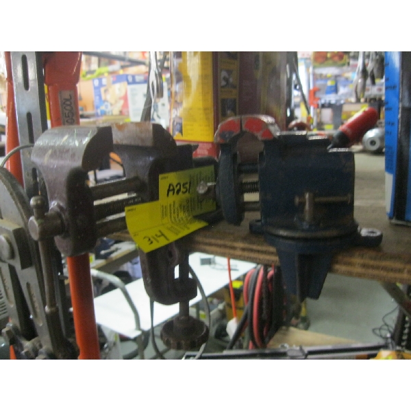 2 SM. CLAMP ON VISES