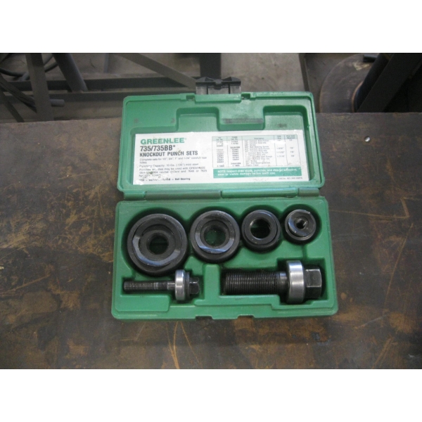 GREENLEE KNOCKOUT PUNCH SET
