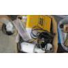 Image 4 : 2 BOXES & PLASTIC BIN OF MISC. ITEMS: TORCHES, PULLER, MAGNIFYING GLASS, ETC.