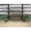 Image 1 : 4 SHELVES OF STEEL, TUBING, ANGLE IRON, ETC.