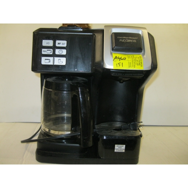 HAMILTON BEACH FLEX BREW COFFEEMAKER