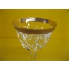 Image 3 : 6 MOSERS 24KT GOLD RIM CRYSTAL WINEGLASSES