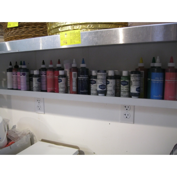 SELECTION OF FOOD COLORING - ASST. COLORS