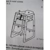 Image 1 : WOODEN HIGHCHAIR
