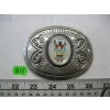 Image 1 : SILVER NAVAJO BELT BUCKLE, LG., NO MARKINGS